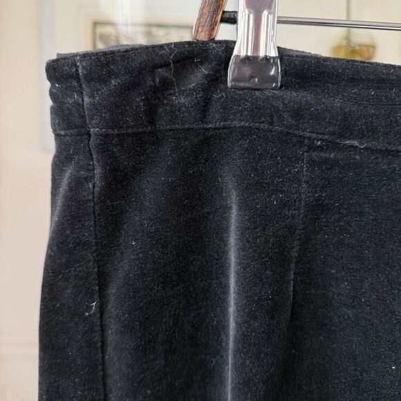 Vintage Tripp NYC Skirt Black Velveteen Corset Back Lace Goth Witchy Y2K 16 - Picture 3 of 11